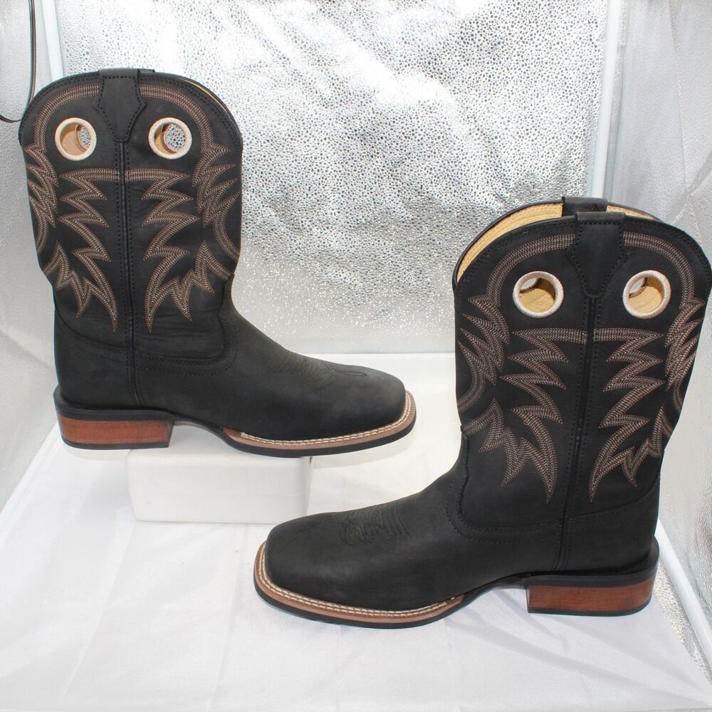 Justin Men Boots 13D Frontier Show Stopper FN7124 Vibram Sole Cowboy Western